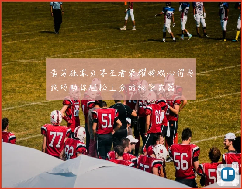 黄芳独家分享王者荣耀游戏心得与技巧助你轻松上分的秘密武器